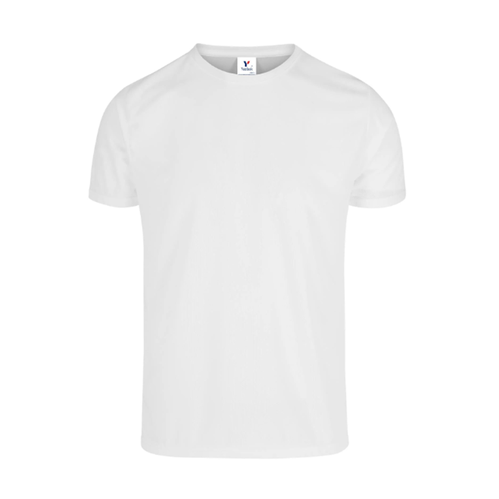 Foto 2 pulgar | Playera Yazbek C1302 Blanca Cuello Redondo para Caballero