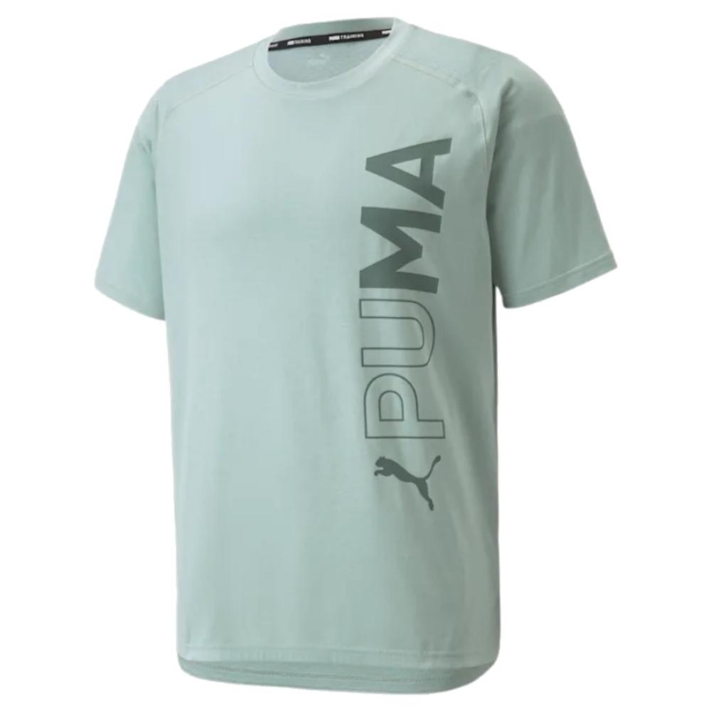 Playera puma negra hombre hot sale