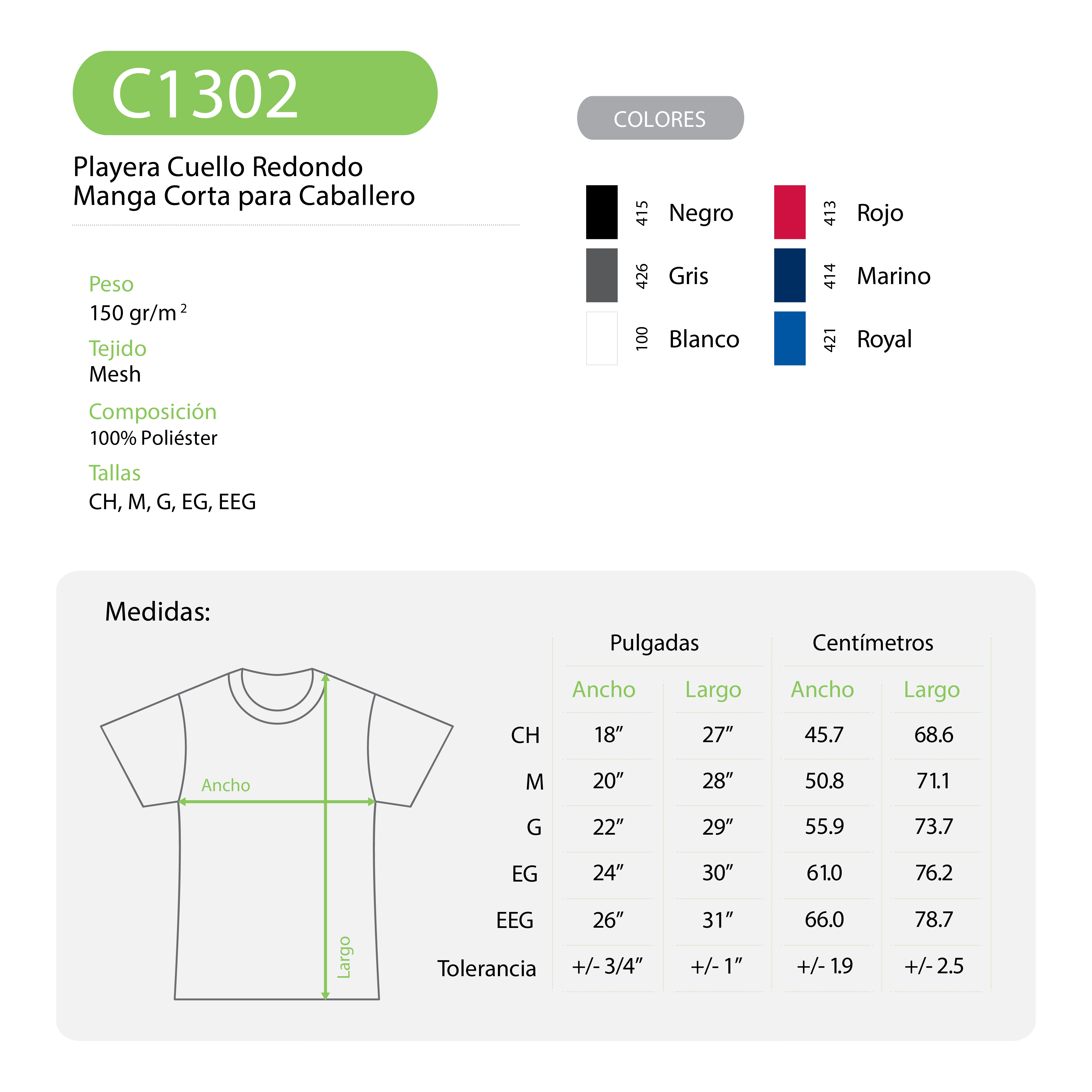 Foto 4 pulgar | Playera Yazbek C1302 Gris Cuello Redondo para Caballero