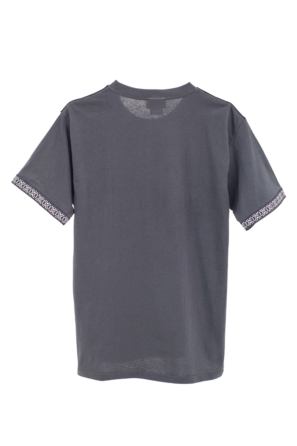 Foto 5 pulgar | Playera De Caballero A Ángelozano De Algodón Con Aplicación Sintético, Color Gris Al-w51
