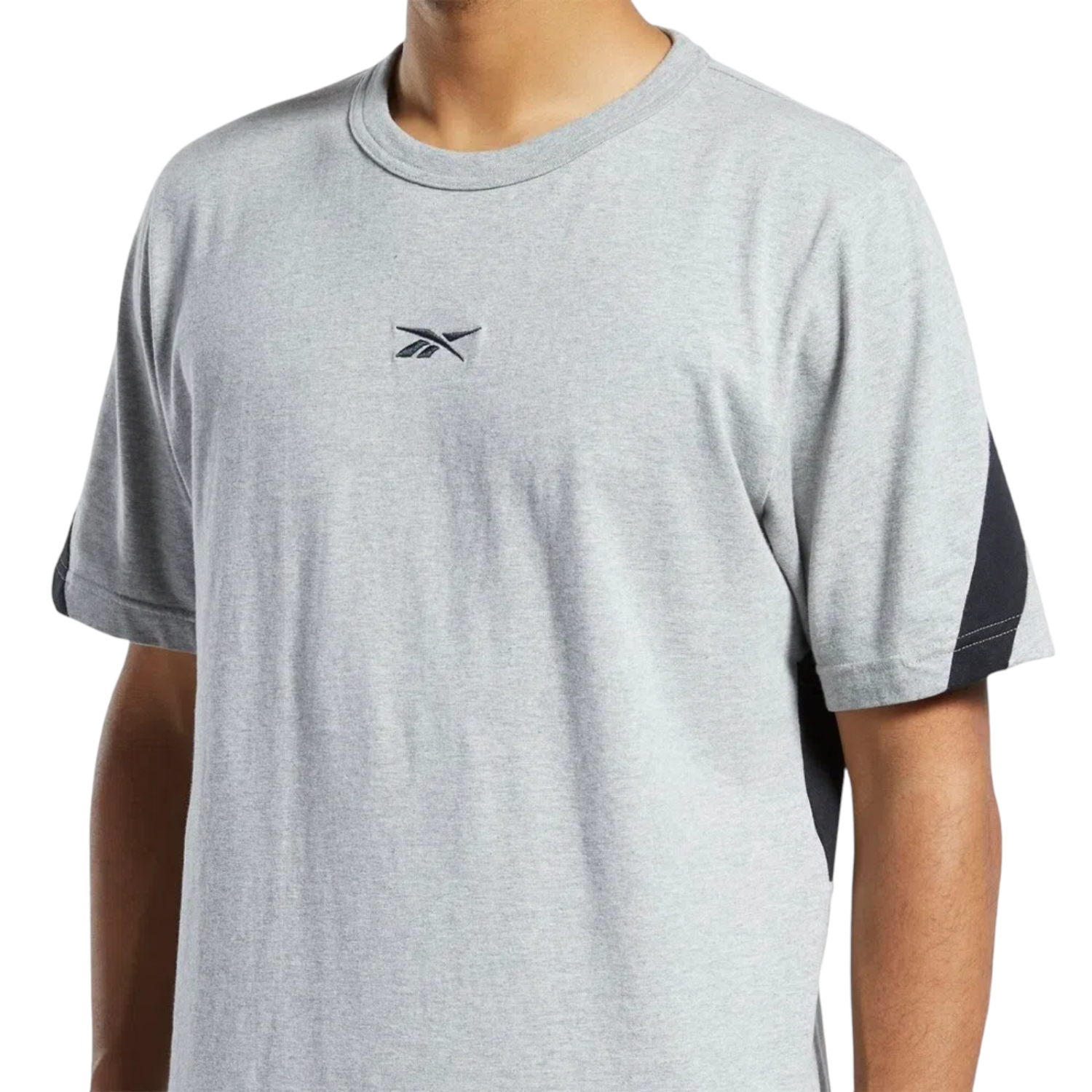 Foto 5 pulgar | Playera Reebok Cl Bv Ss para Hombre Gris