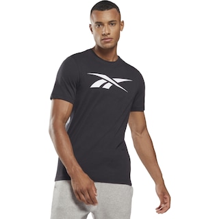 Foto 1 | Playera Reebok Graphic Series Negra Hd4000 para Hombre