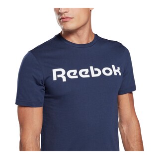 Foto 5 | Playera Reebok Azul para Hombre