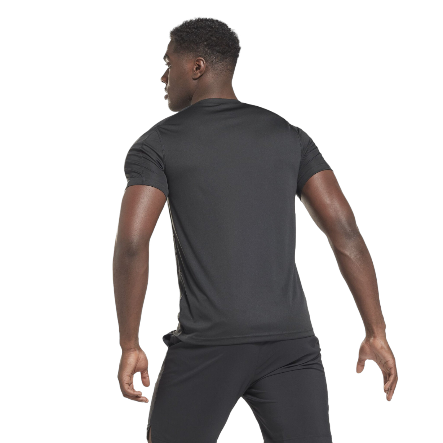 Foto 4 | Playera Reebok Negra para Hombre