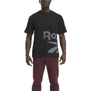 Foto 3 | Playera Reebok Gs Side Negra para Hombe
