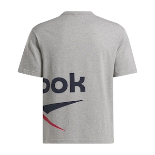 Foto 2 | Playera Reebok Side Im1605 Gris para Hombre