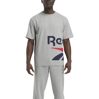 Foto 3 | Playera Reebok Side Im1605 Gris para Hombre