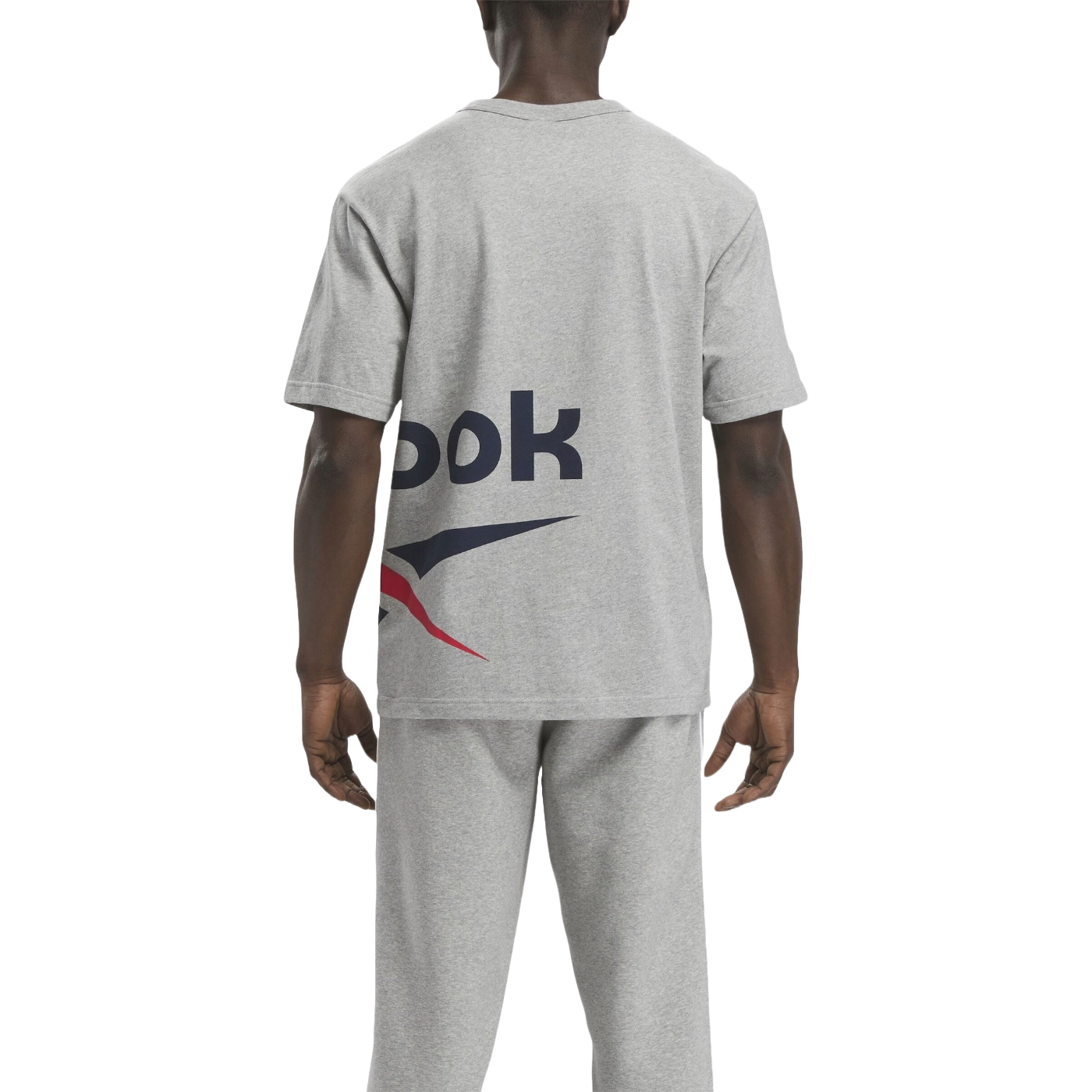 Foto 6 pulgar | Playera Reebok Side Im1605 Gris para Hombre