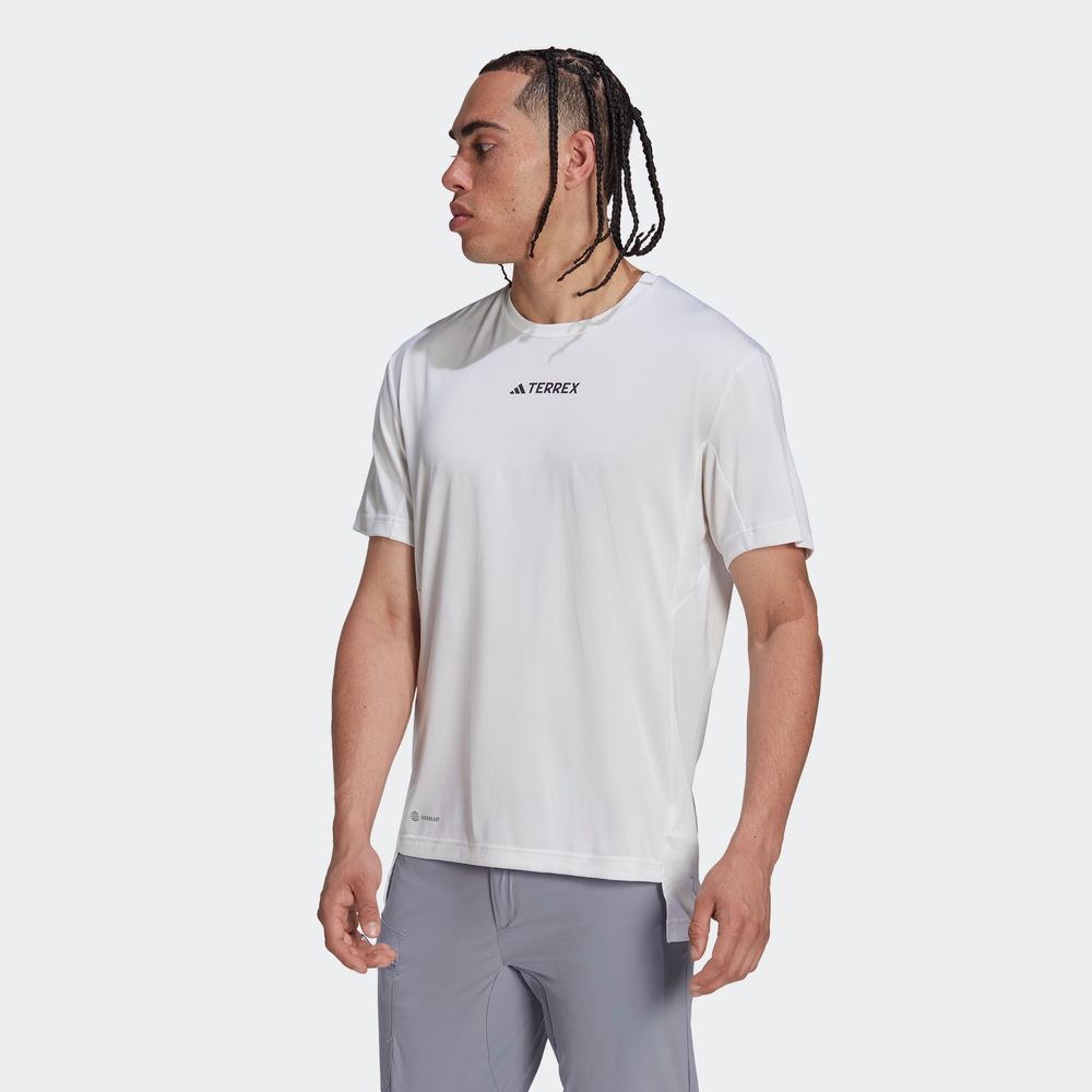 Foto 4 pulgar | Playera Adidas Blanca para Hombre