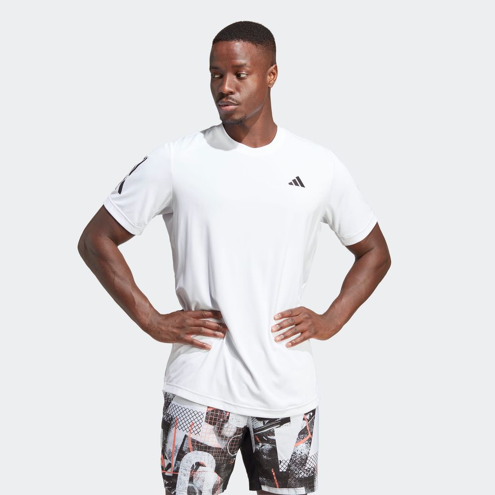 Foto 4 pulgar | Playera de Tenis Adidas Club Blanca para Hombre