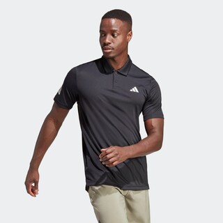 Foto 3 | Polo Adidas Negra para Hombre