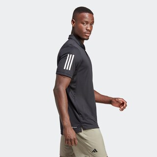 Foto 5 | Polo Adidas Negra para Hombre