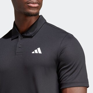 Foto 7 | Polo Adidas Negra para Hombre