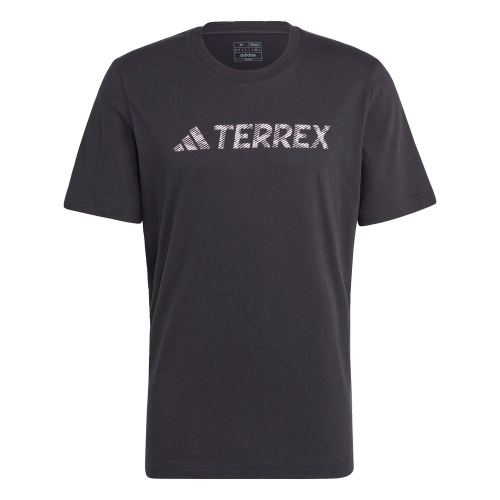 Playera Adidas Terrex Classic Logo Negra para Hombre