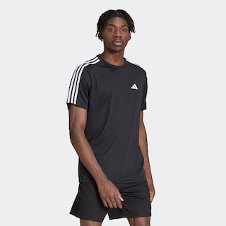 Foto 3 | Playera para Hombre Adidas Train Negra