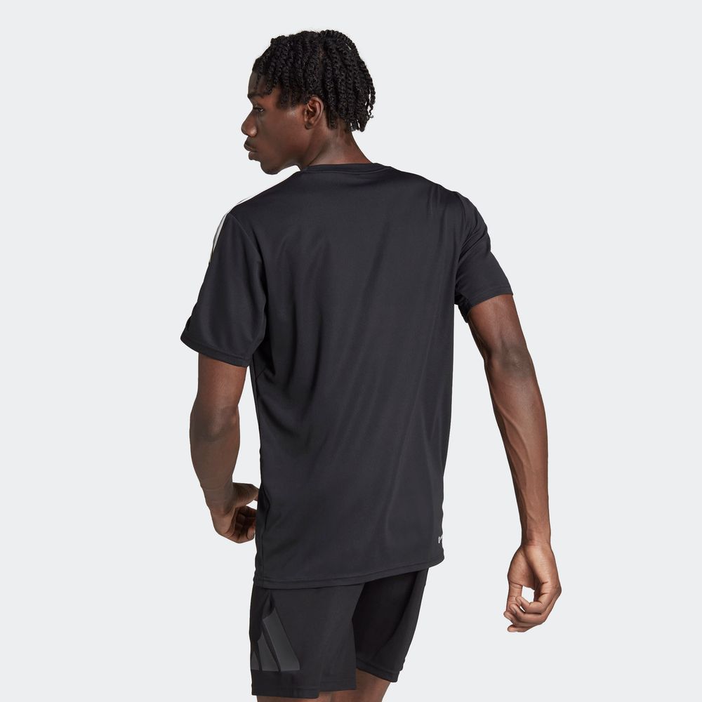 Foto 5 pulgar | Playera  para Hombre Adidas Train Negra