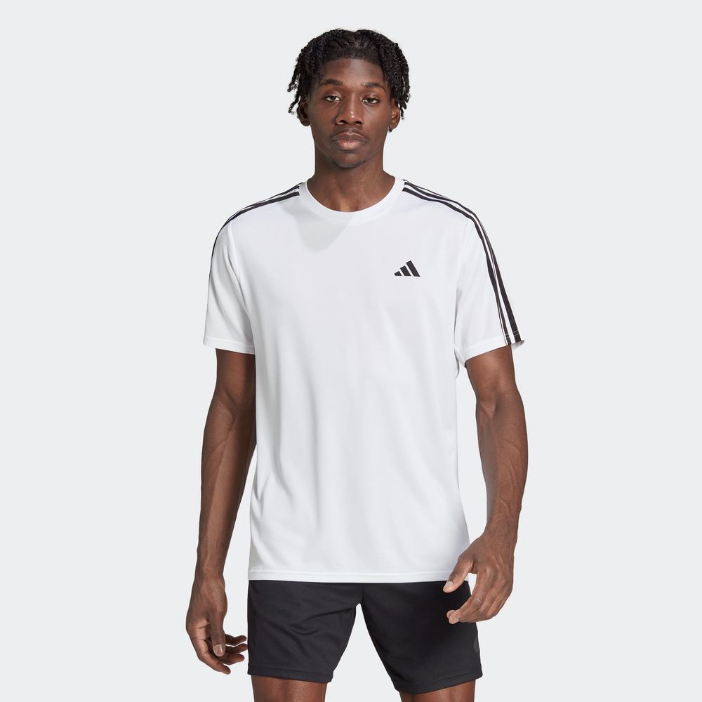 Foto 4 pulgar | Playera Adidas Train Essentials Blanca para Hombre