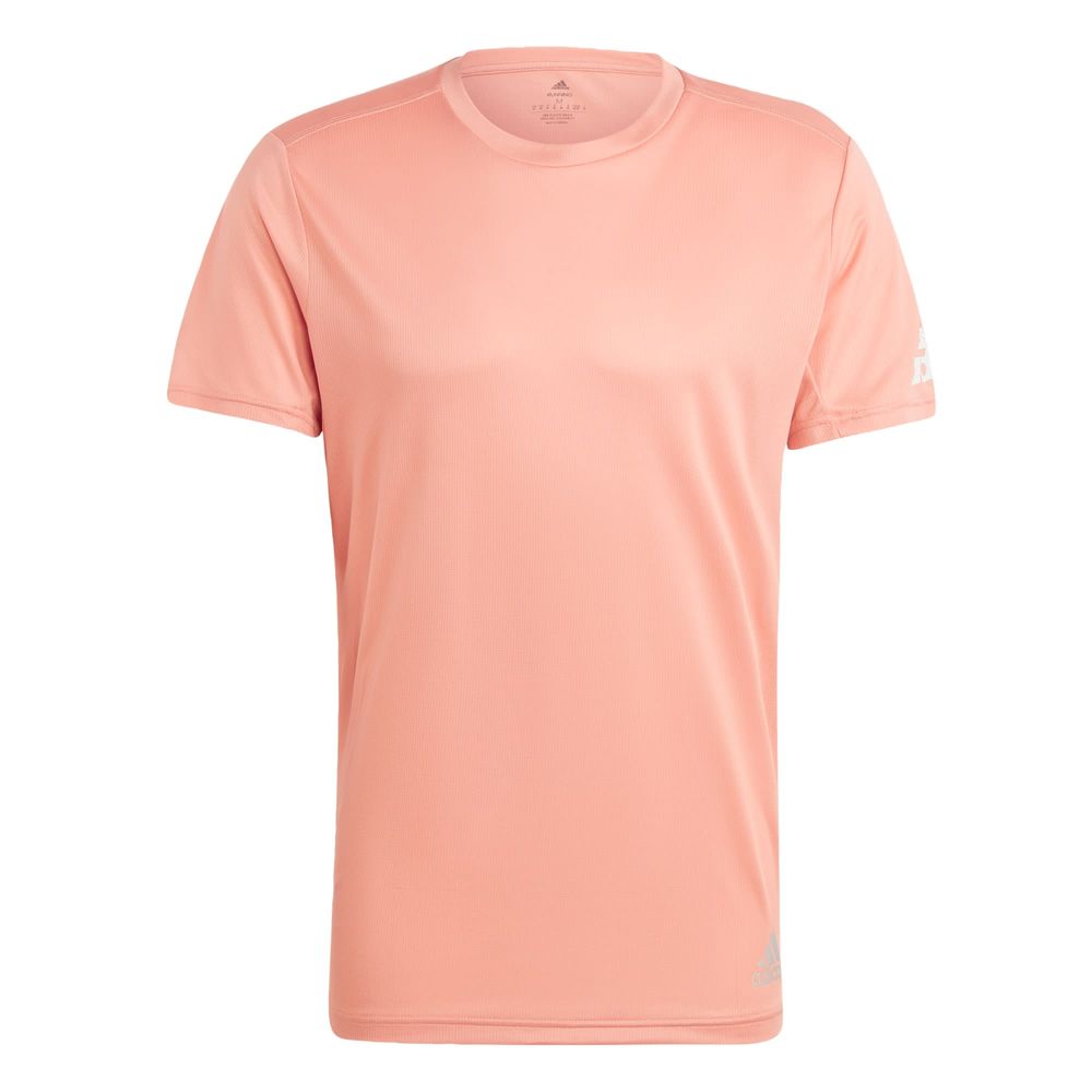 Playera Adidas Run It Roja para Hombre