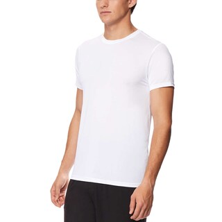Foto 3 | Playera 32 Degrees Heat 4 Pack Deportiva Blanca para Hombre