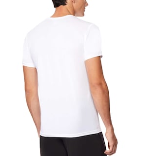 Foto 4 | Playera 32 Degrees Heat 4 Pack Deportiva Blanca para Hombre