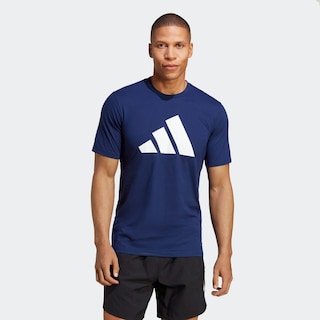 Foto 3 | Playera Adidas Azul para Hombre