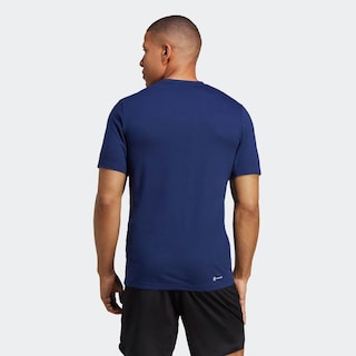 Foto 4 | Playera Adidas Azul para Hombre
