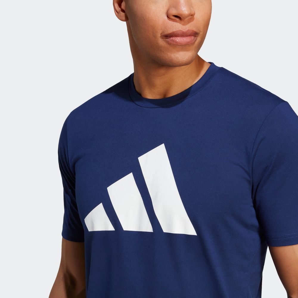 Foto 6 | Playera Adidas Azul para Hombre