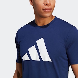 Foto 6 | Playera Adidas Azul para Hombre