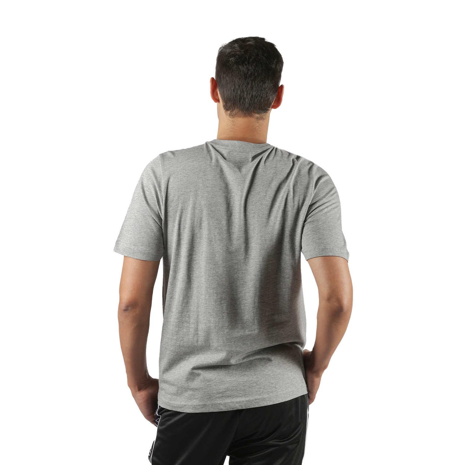 Foto 3 pulgar | Playera Kappa Gris para Caballero Manga Corta Logo Zobi