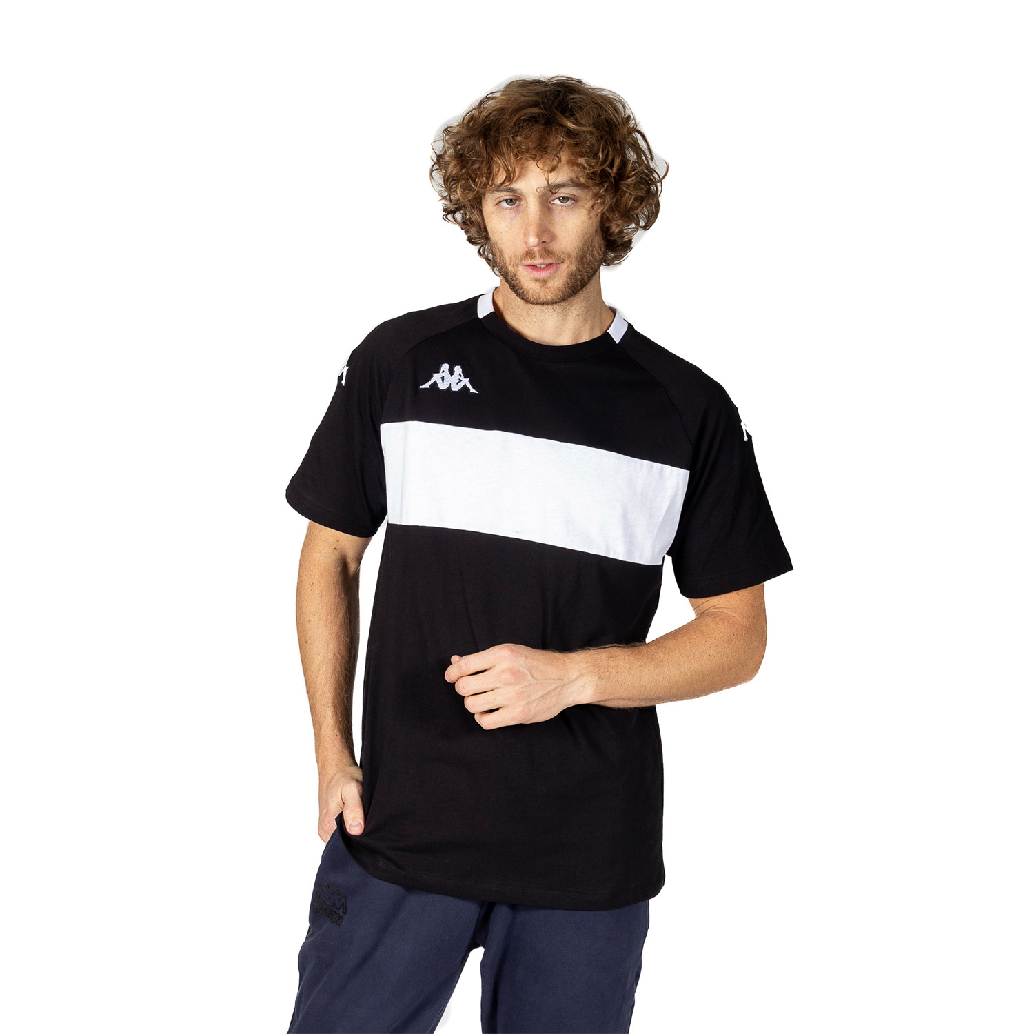 Foto 4 pulgar | Playera Caballero Manga Corta Kappa 4soccer Diago
