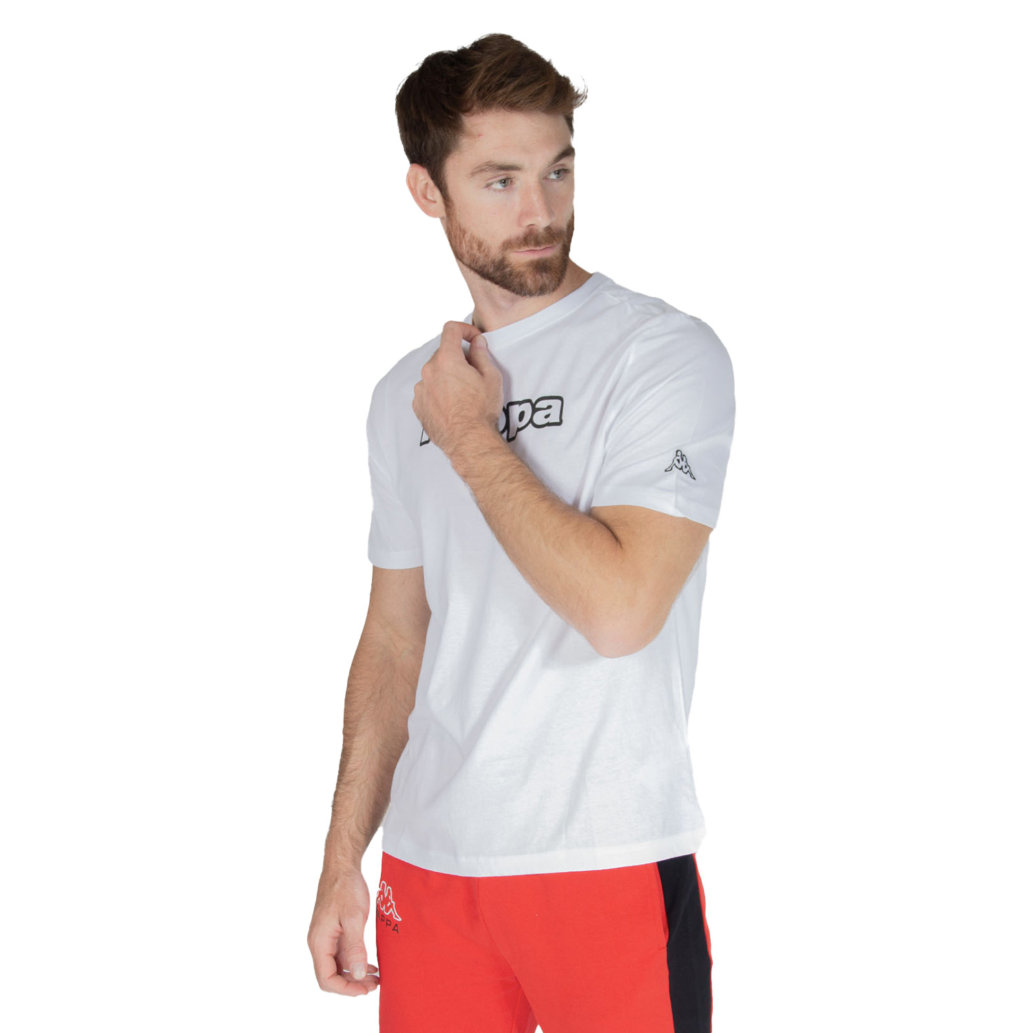 Foto 4 pulgar | Playera Manga Corta Kappa Logo Fromen para Hombre