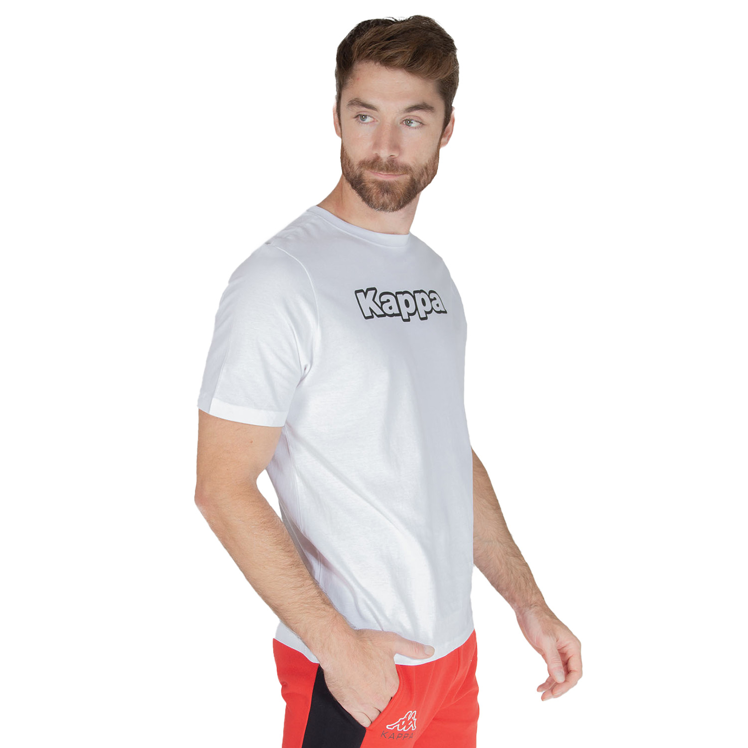 Foto 5 pulgar | Playera Manga Corta Kappa Logo Fromen para Hombre