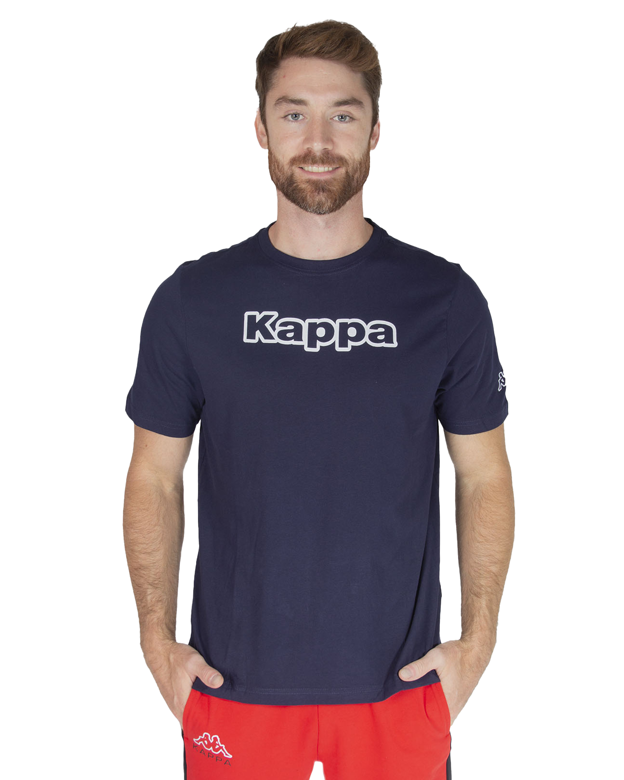 Playera Caballero Manga Corta Kappa Logo Fromen