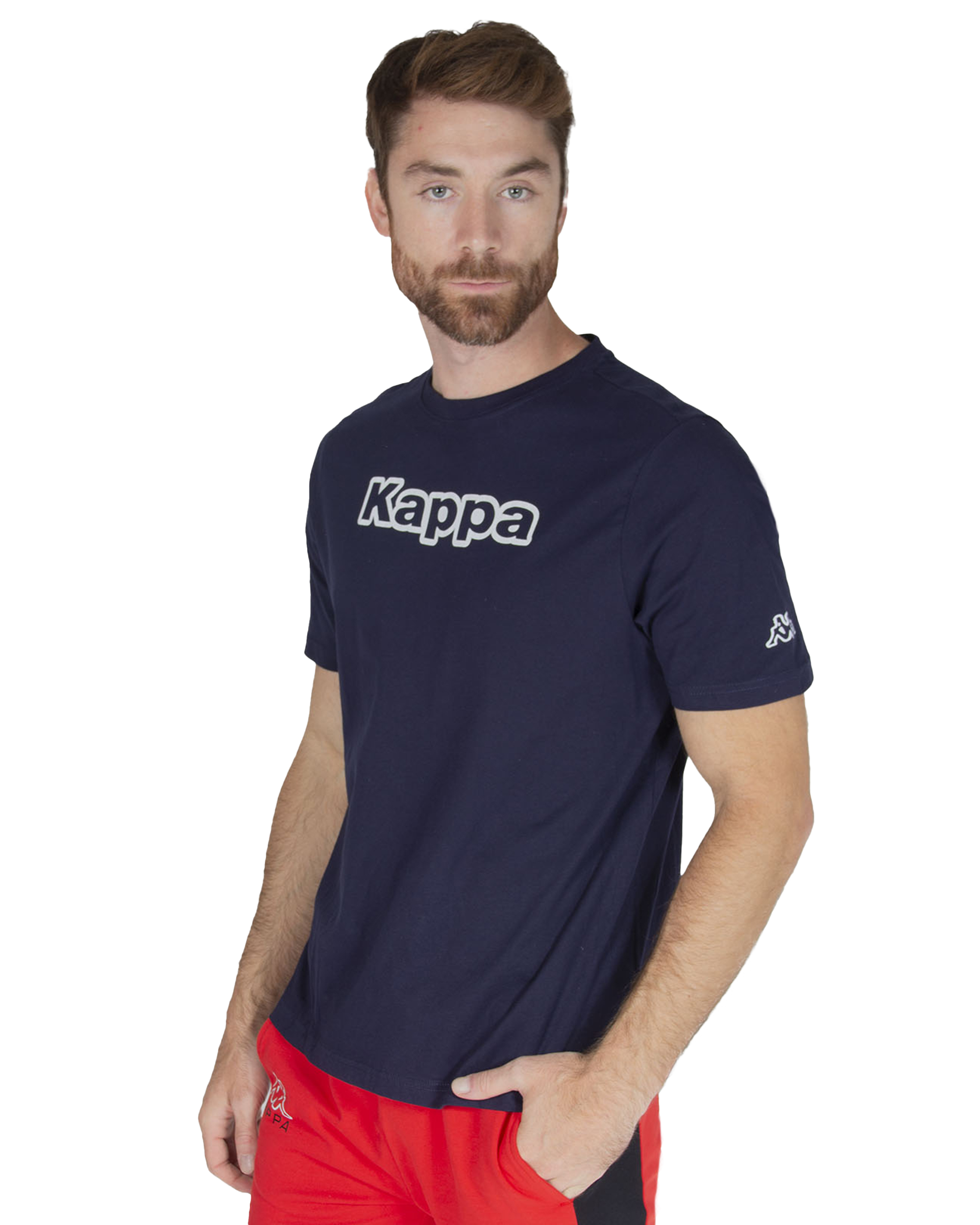 Foto 5 pulgar | Playera Caballero Manga Corta Kappa Logo Fromen