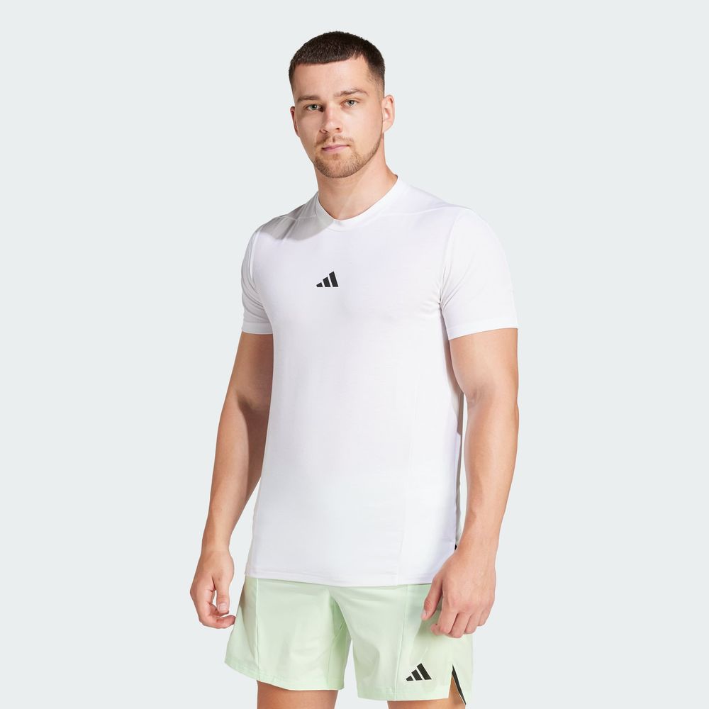 Foto 4 pulgar | Playera Adidas Blanca para Hombre