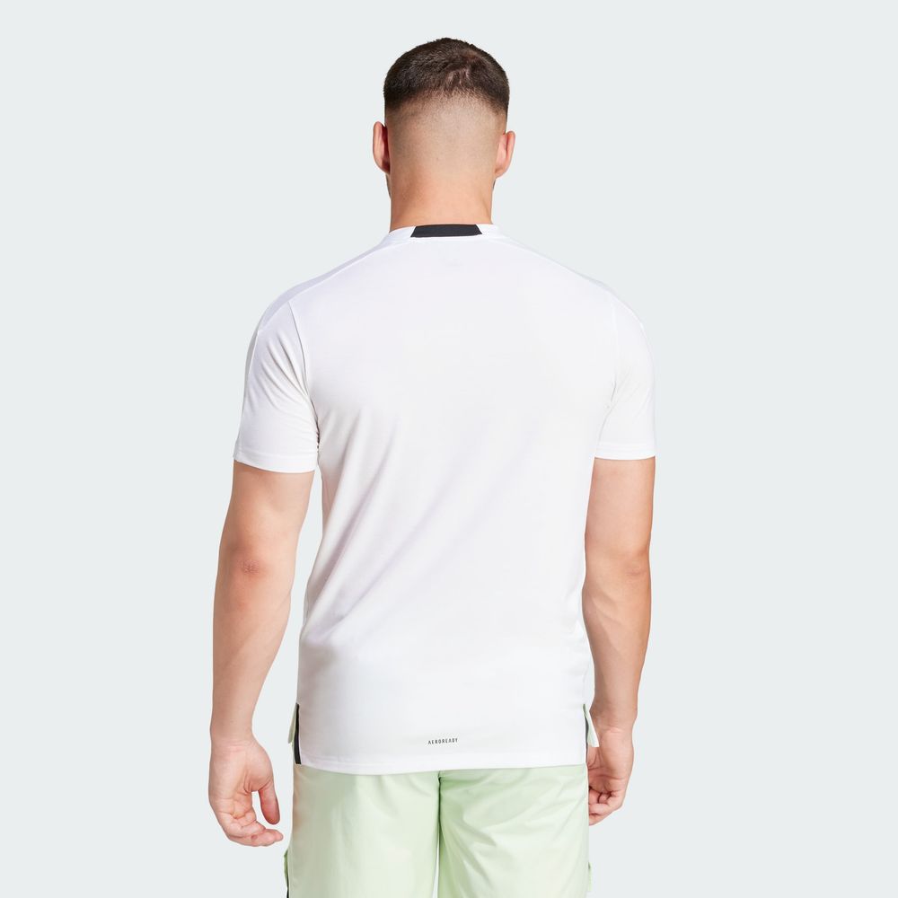 Foto 5 pulgar | Playera Adidas Blanca para Hombre