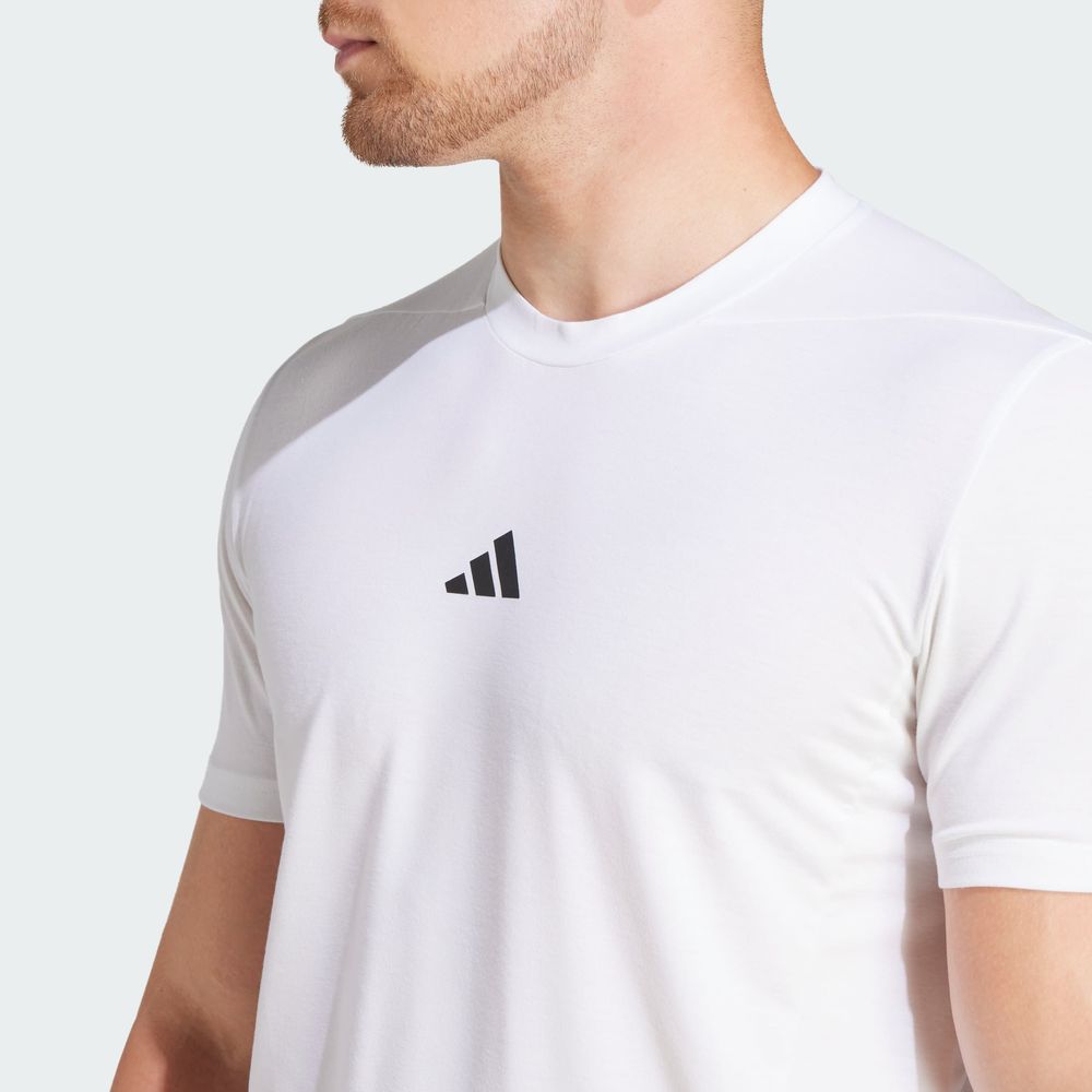 Foto 7 pulgar | Playera Adidas Blanca para Hombre