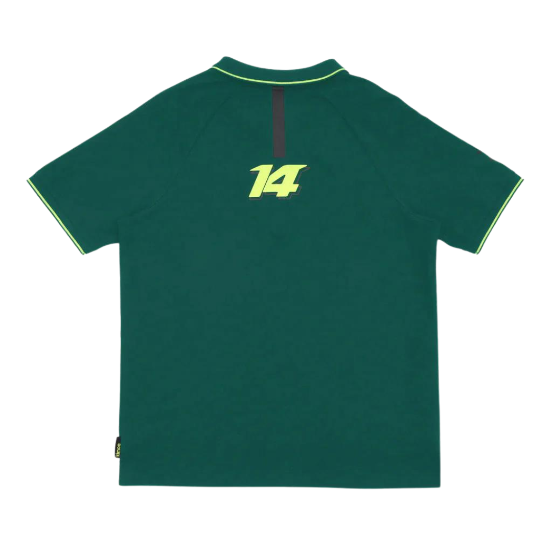 Foto 3 pulgar | Aston Martin Camiseta Polo Kimoa Fernando Alonso