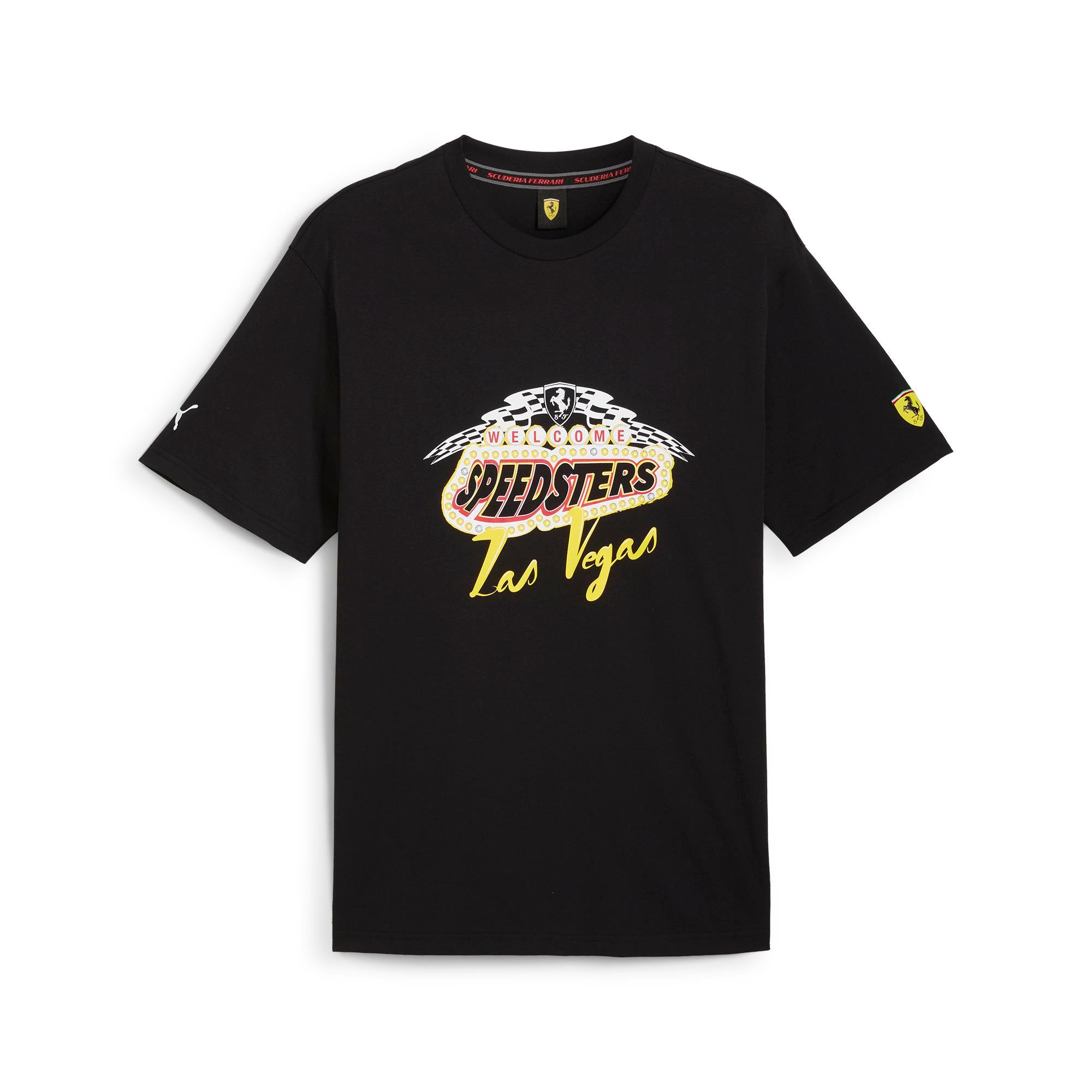 Foto 2 pulgar | Playera Ferrari  Gp Las Vegas 2023 Negra