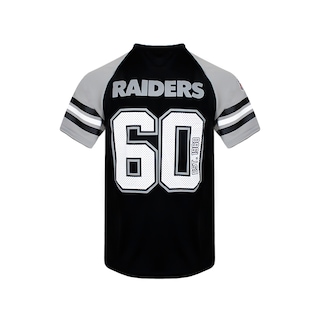 Foto 4 | Playera Nfl Las Vegas Raiders Negra para Hombre