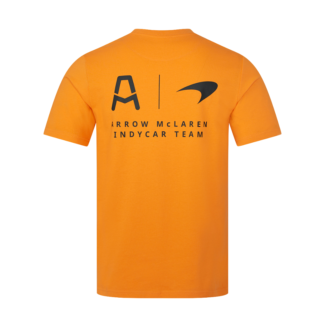 Foto 3 pulgar | Playera Oficial McLaren IndyCar Naranja de Algodón