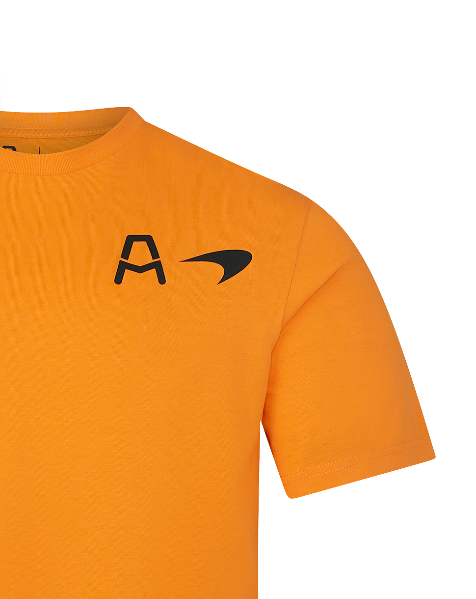 Foto 5 pulgar | Playera Oficial McLaren IndyCar Naranja de Algodón