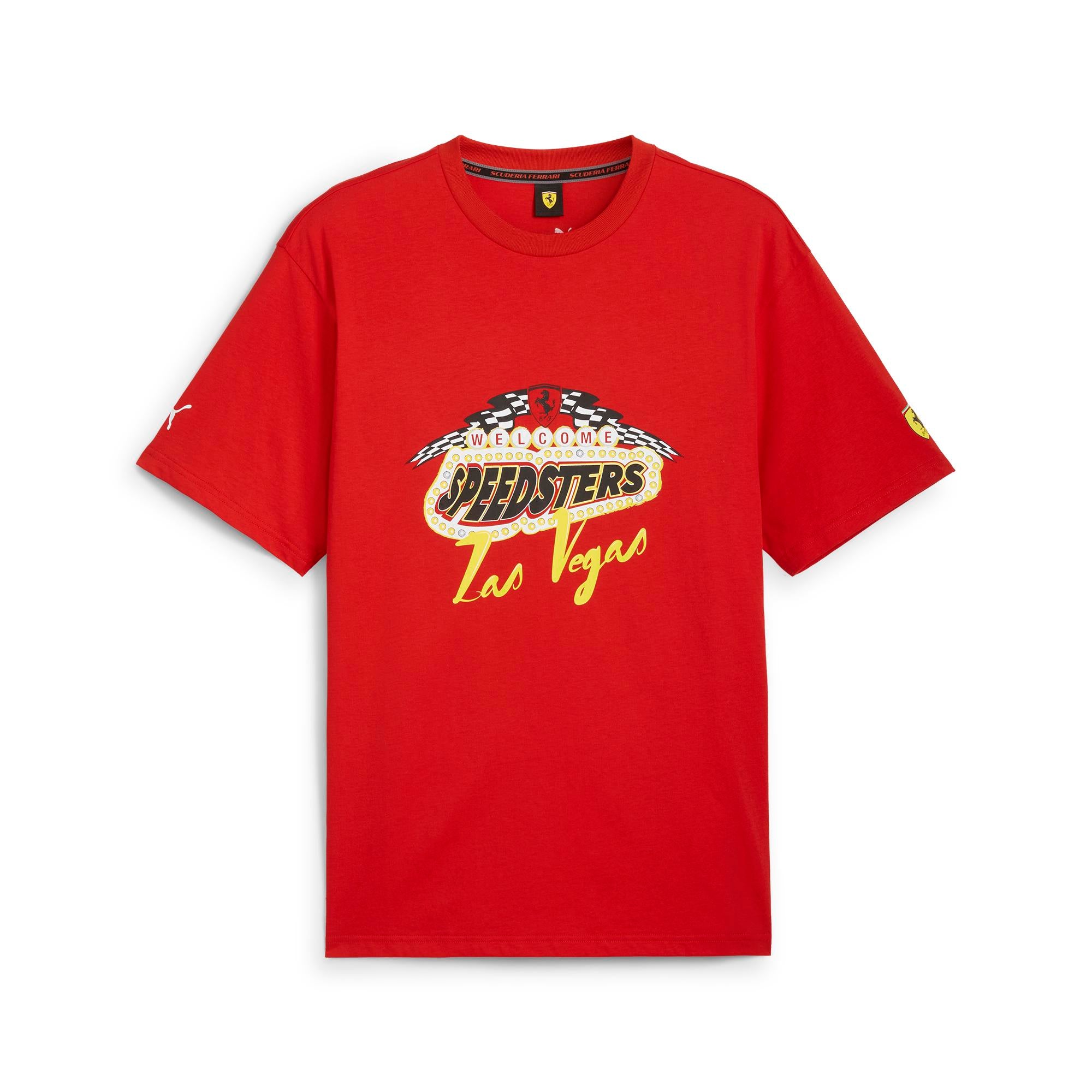 Playera Ferrari GP Las Vegas 2023 Roja