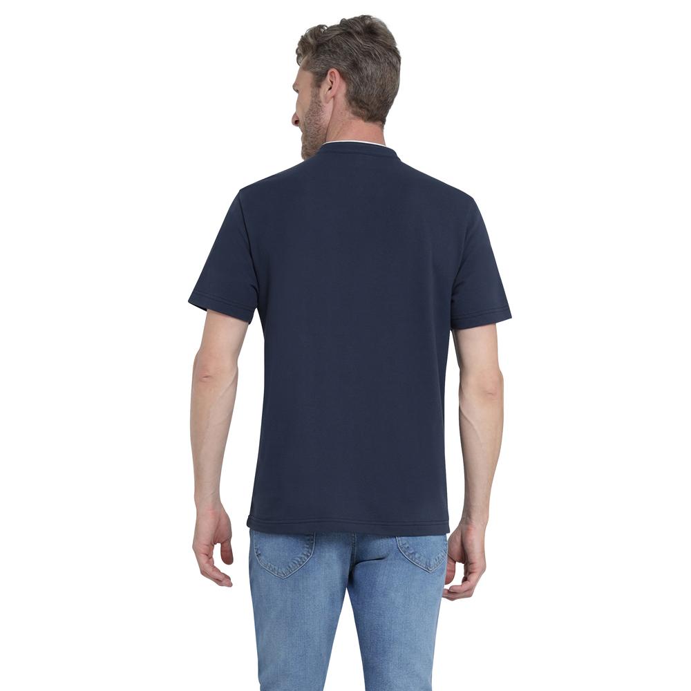 Foto 4 pulgar | Playera Lee Slim Fit 441 Azul Petróleo para Hombre