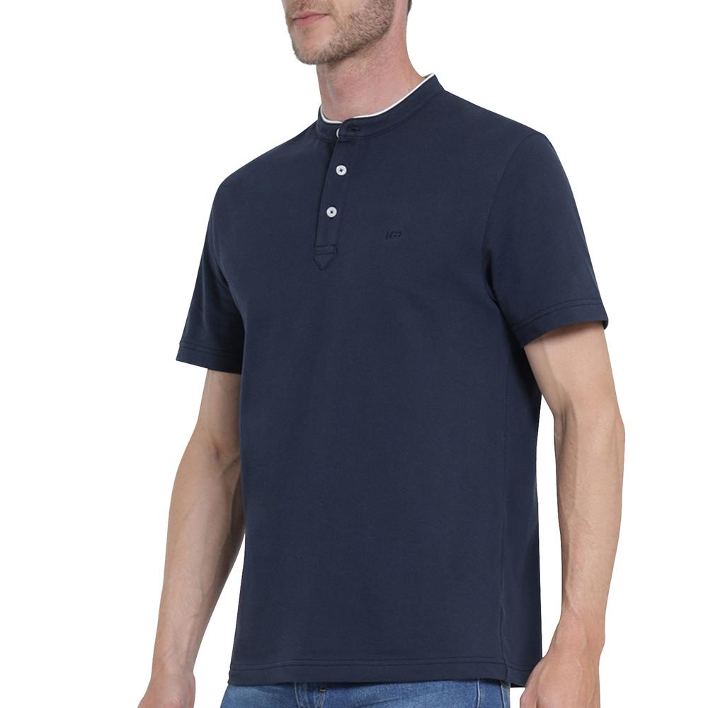 Foto 6 pulgar | Playera Lee Slim Fit 441 Azul Petróleo para Hombre