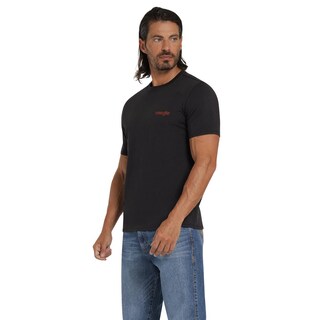 Foto 2 | Playera Wrangler Comfort 403 Negro