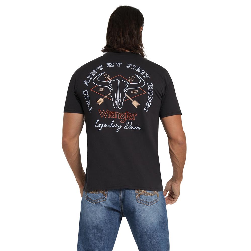 Foto 4 pulgar | Playera Wrangler Comfort 403 Negro