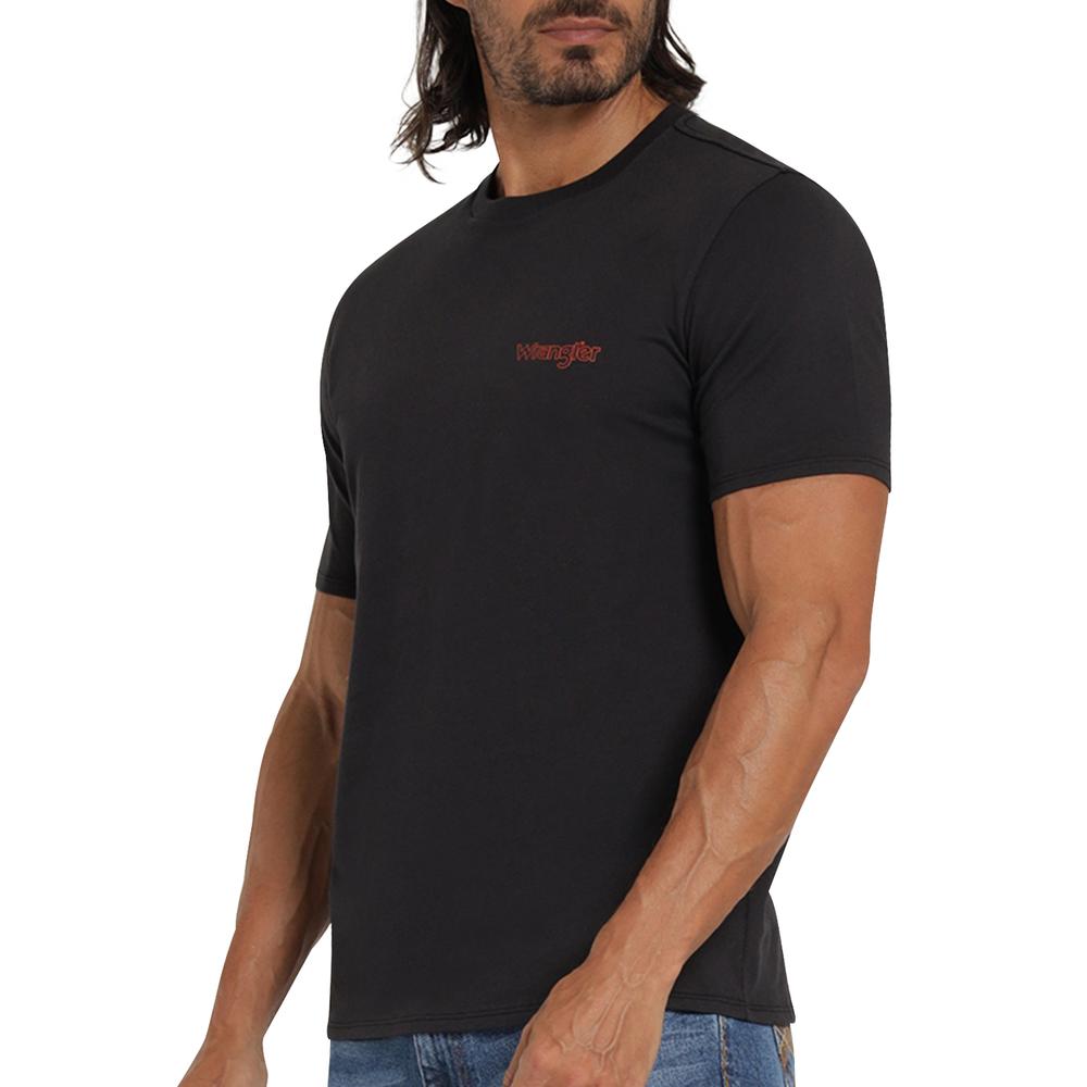 Foto 6 pulgar | Playera Wrangler Comfort 403 Negro
