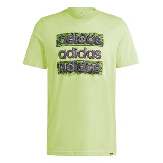 Foto 1 | Playera Sportswear Dream Doodle Multi Adidas Verde Hombre