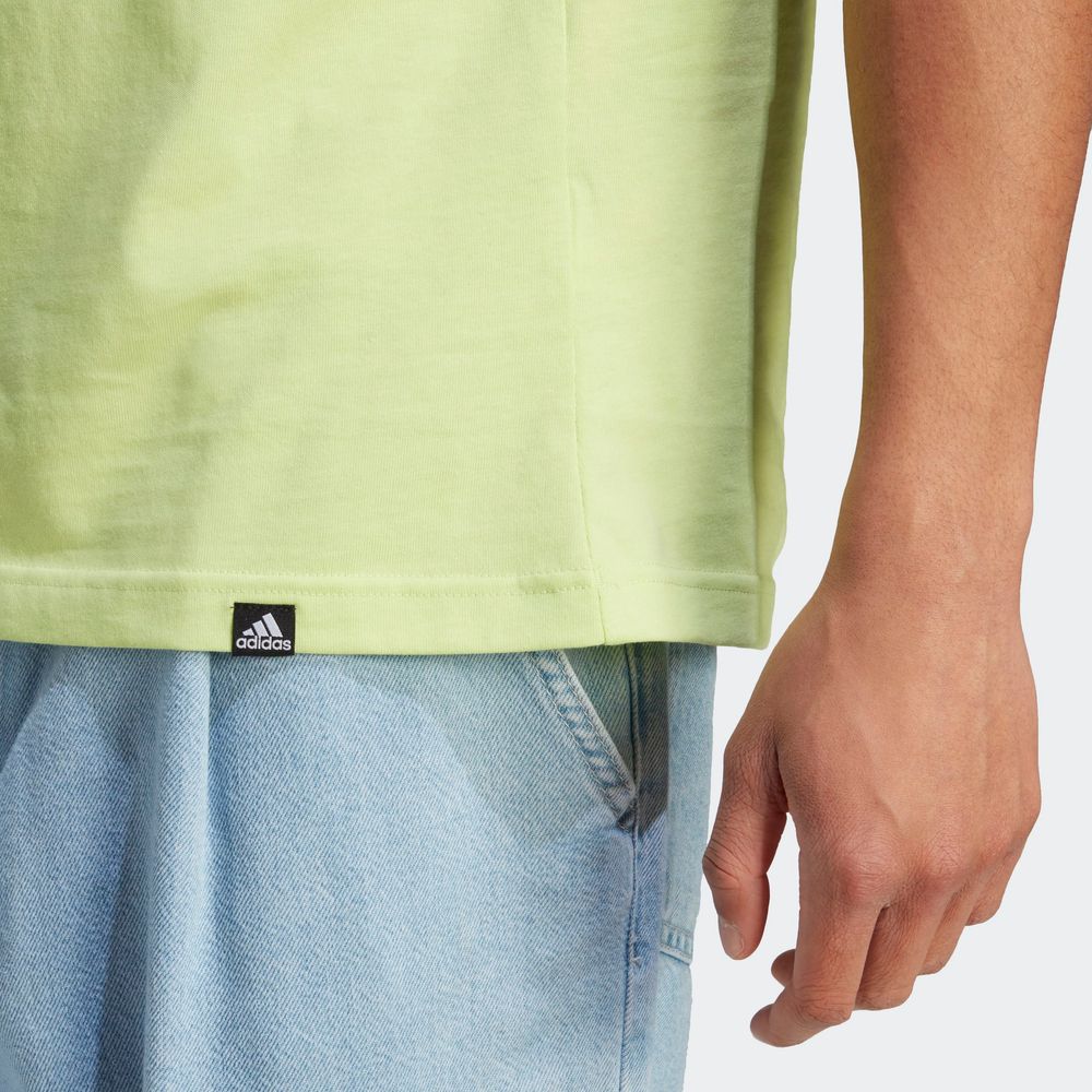 Foto 8 pulgar | Playera Sportswear Dream Doodle Multi Adidas Verde Hombre